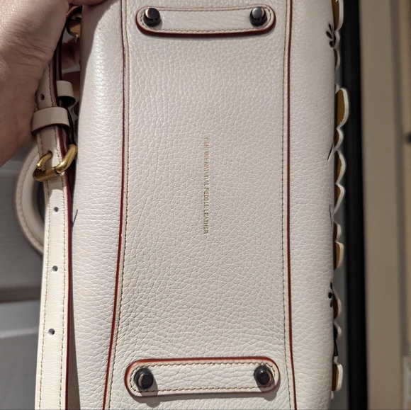 SOLD Coach Rogue 25 Chalk with Tea Rose - Picture 8 of 8